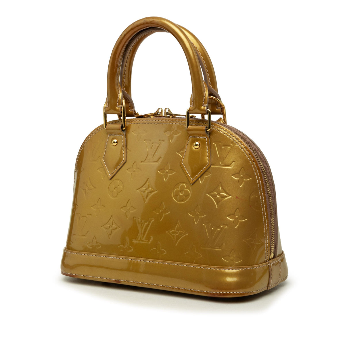 Alma Handbag Monogram Vernis BB