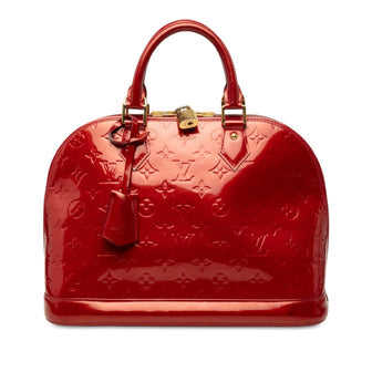 Alma Handbag Monogram Vernis PM