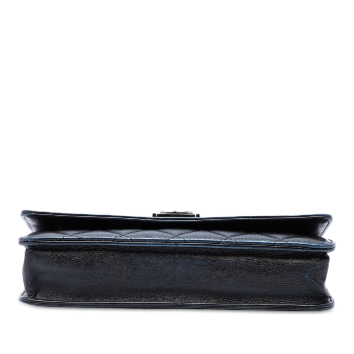 Boy Wallet on Chain Quilted Goatskin
