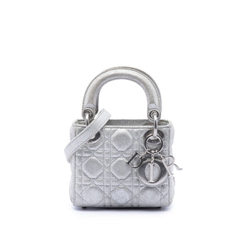 Lady Dior Bag Cannage Quilt Lambskin Mini