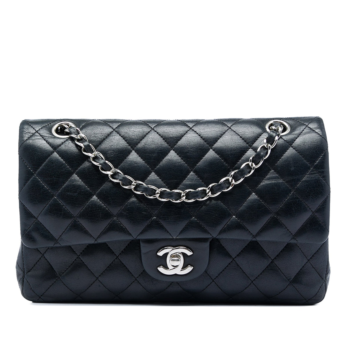Classic Double Flap Bag Quilted Lambskin Medium