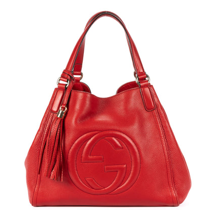 Soho Shoulder Bag Leather Medium