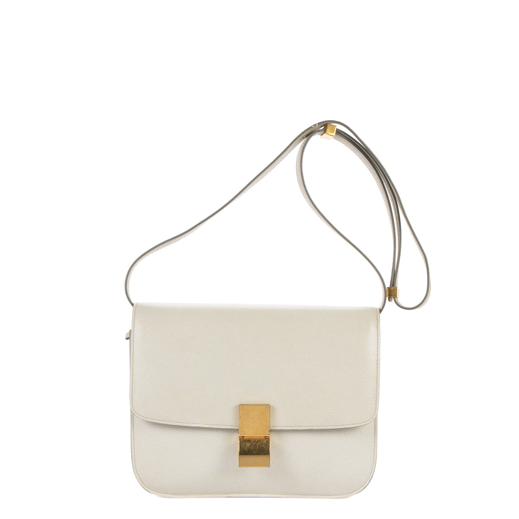 Classic Box Bag Grainy Leather Medium