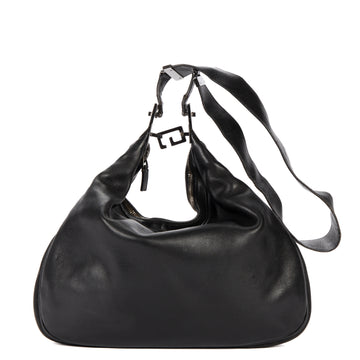 Attache Shoulder Bag Leather Large