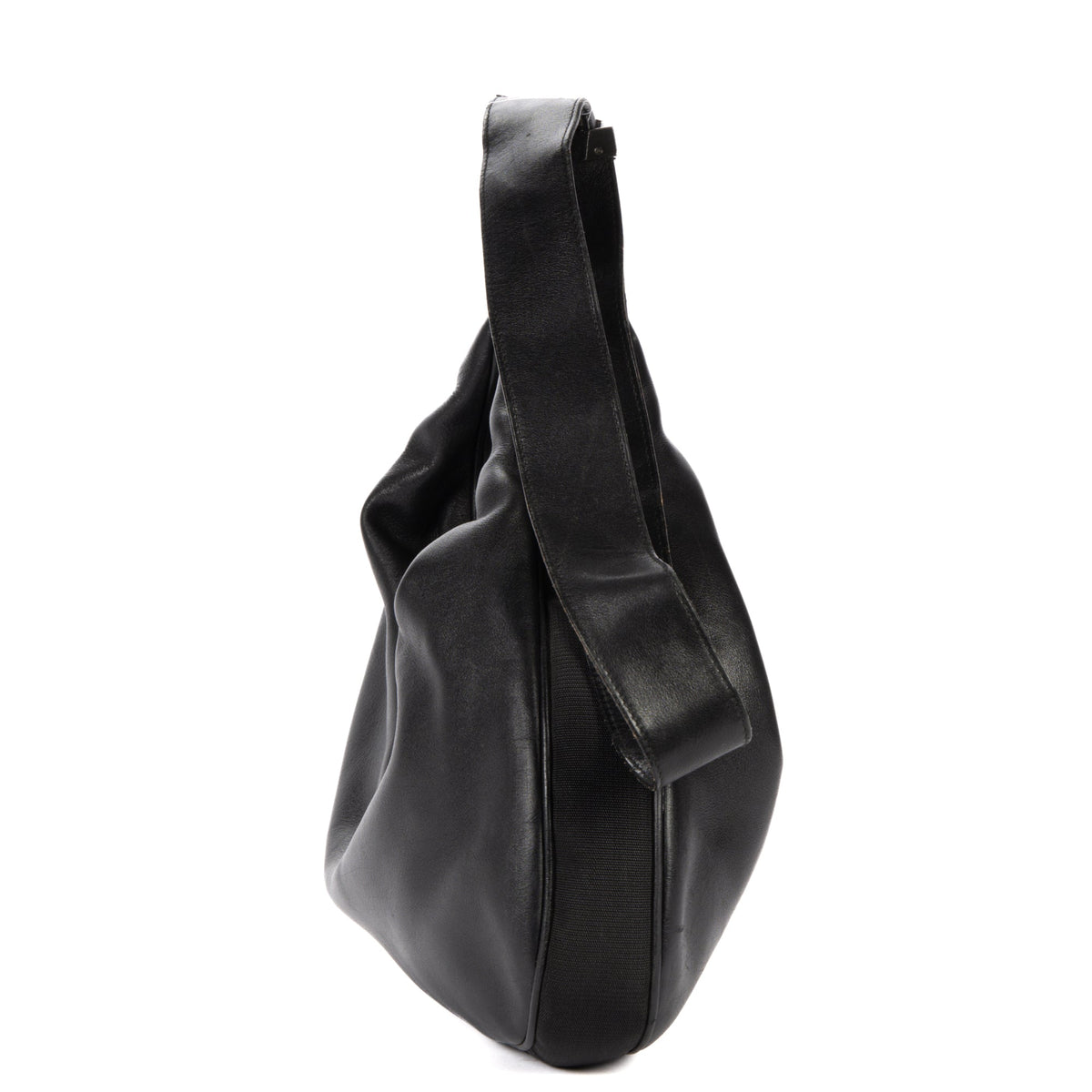 Attache Shoulder Bag Leather Large