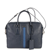 Convertible Zip Around Briefcase Saffiano Leather Medium