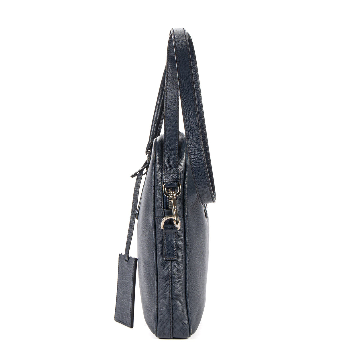 Convertible Zip Around Briefcase Saffiano Leather Medium