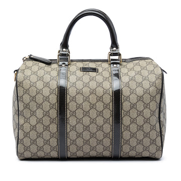 Joy Boston Bag GG Coated Canvas Medium