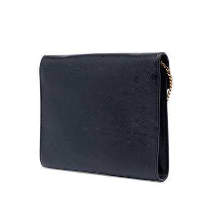 Cassandra Chain Wallet Leather