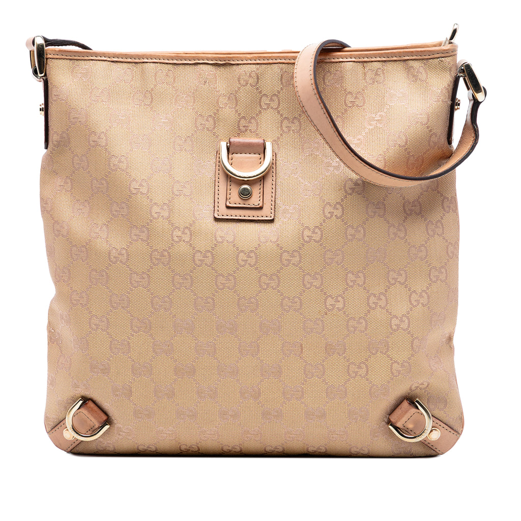 Abbey D-Ring Messenger Bag GG Canvas