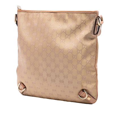 Abbey D-Ring Messenger Bag GG Canvas