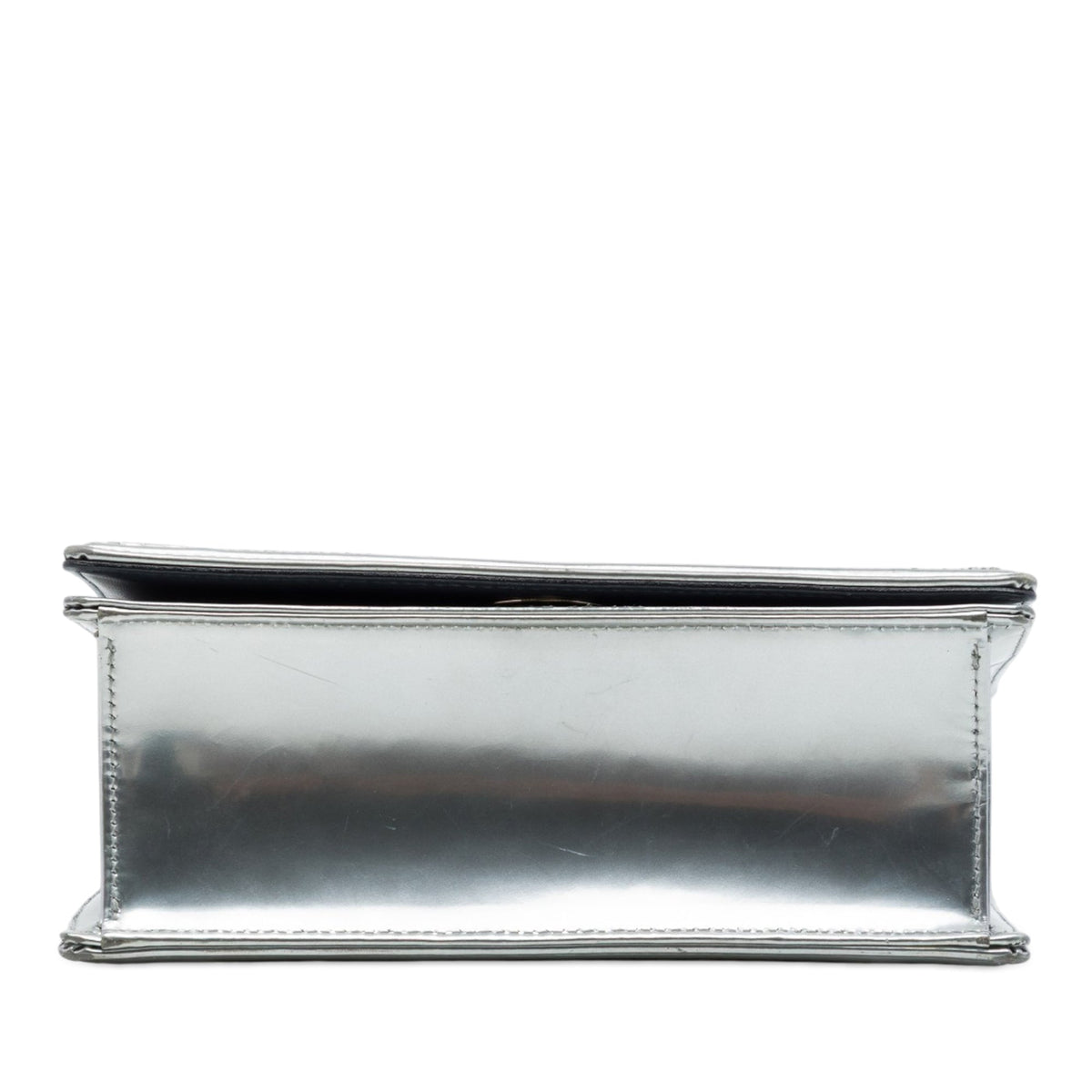 Diorama Flap Bag Beaded Leather Small
