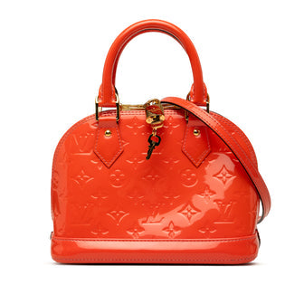 Alma Handbag Monogram Vernis BB