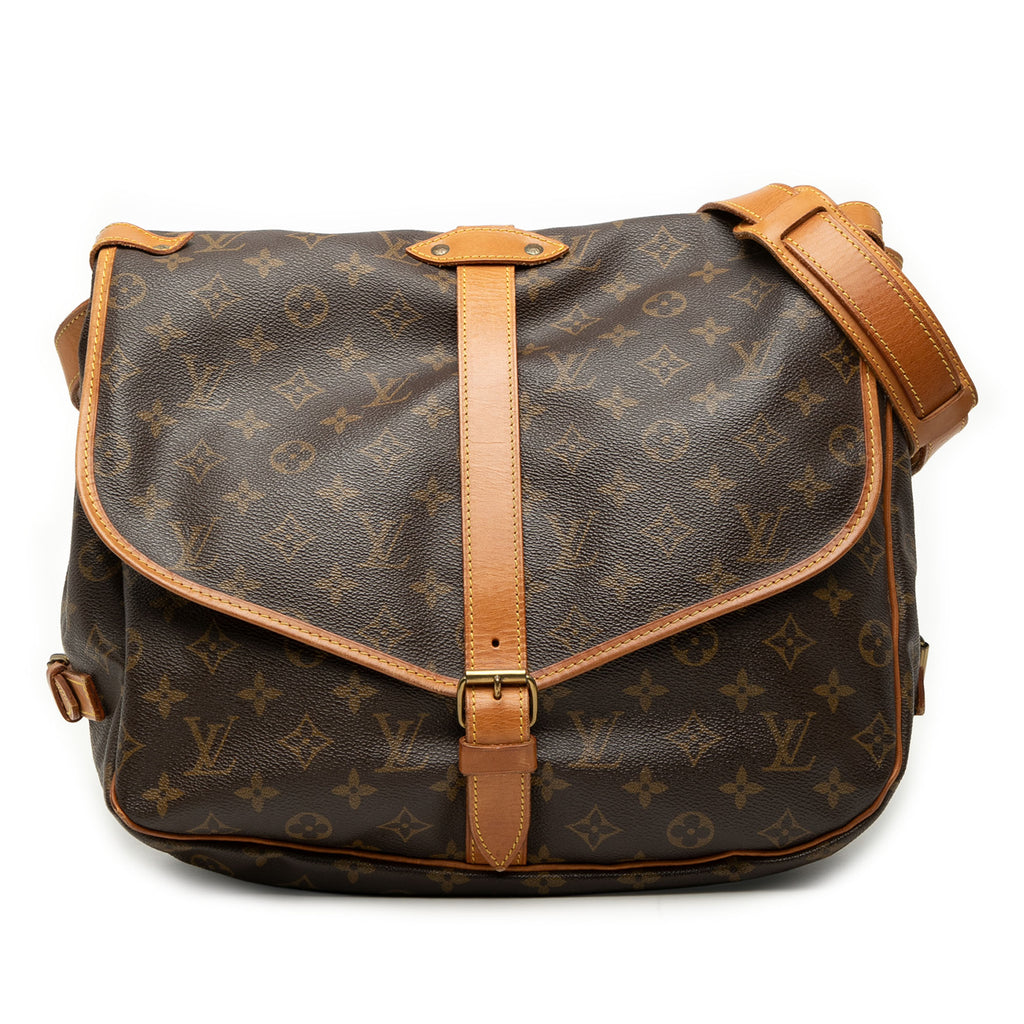 Saumur Handbag Monogram Canvas 35