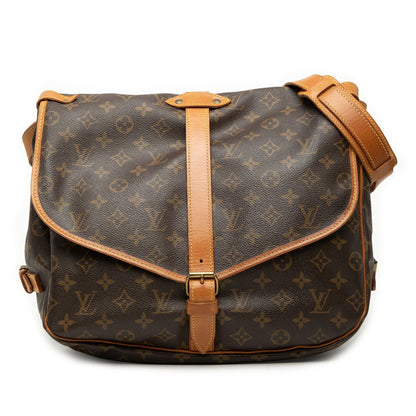 Saumur Handbag Monogram Canvas 35