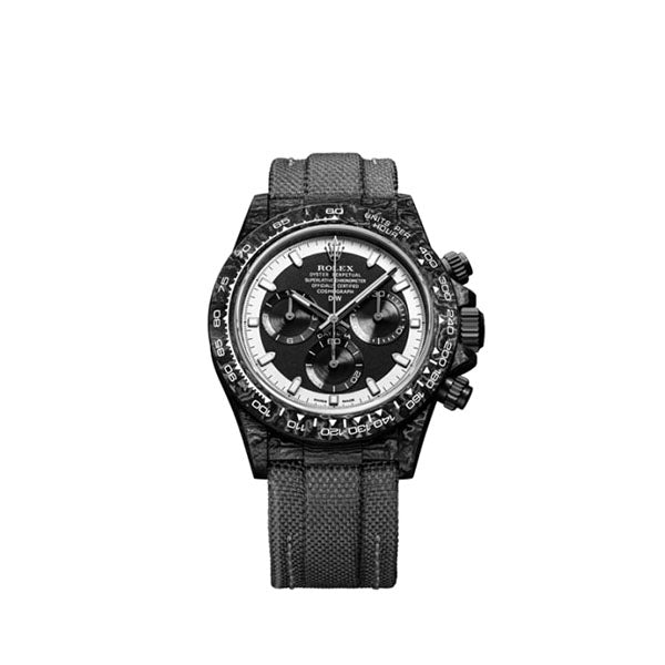 DW Daytona carbon cream invert 40mm oyster black