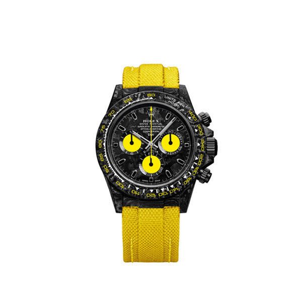 DW Daytona carbon lemon edition 40mm oyster black