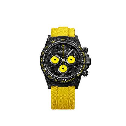 DW Daytona carbon lemon edition 40mm oyster black