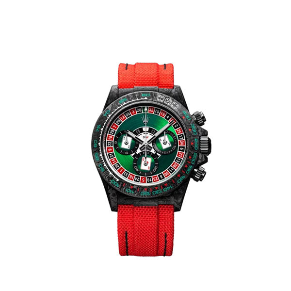 DW Daytona carbon lucky player 2 (casino v.2) 40mm oyster black