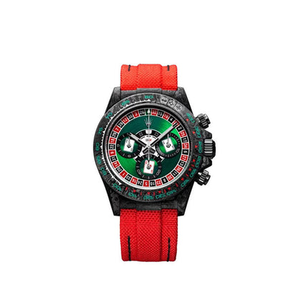 DW Daytona carbon lucky player 2 (casino v.2) 40mm oyster black