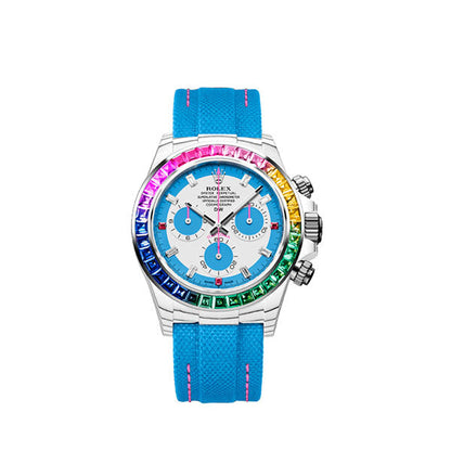 DW Daytona quartz fiber rainbow s 40mm carbon