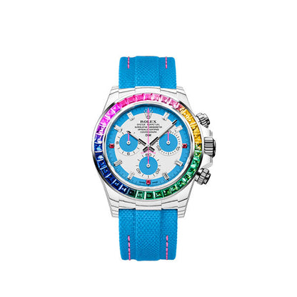 DW Daytona quartz fiber rainbow s 40mm carbon