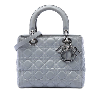 Lady Dior Bag Cannage Quilt Lambskin Medium