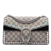 Dionysus Bag Crystal Embellished GG Coated Canvas Small