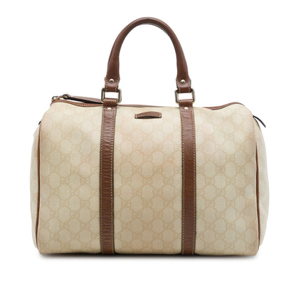 Joy Boston Bag GG Coated Canvas Medium