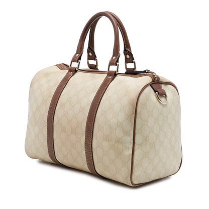 Joy Boston Bag GG Coated Canvas Medium