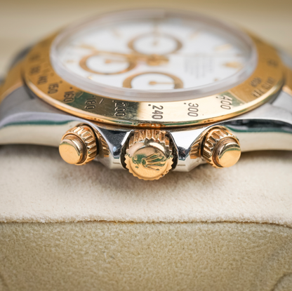 Rolex Oyster 40 mm White and Golden Yellow Rolesor Oyster 126503-0001