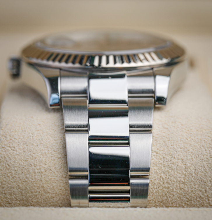 Rolex Datejust 41 mm Slate Diamond Oystersteel White Gold Jubilee 126334-0006