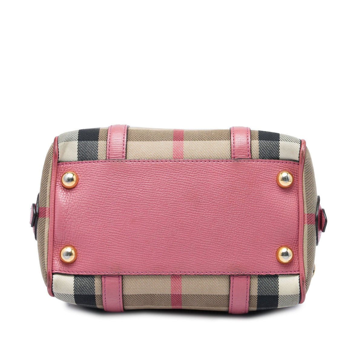 Alchester Convertible Satchel House Check Canvas Small