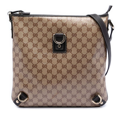 Abbey D-Ring Messenger Bag GG Canvas