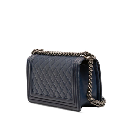 Boy Flap Bag Quilted Lambskin Old Medium