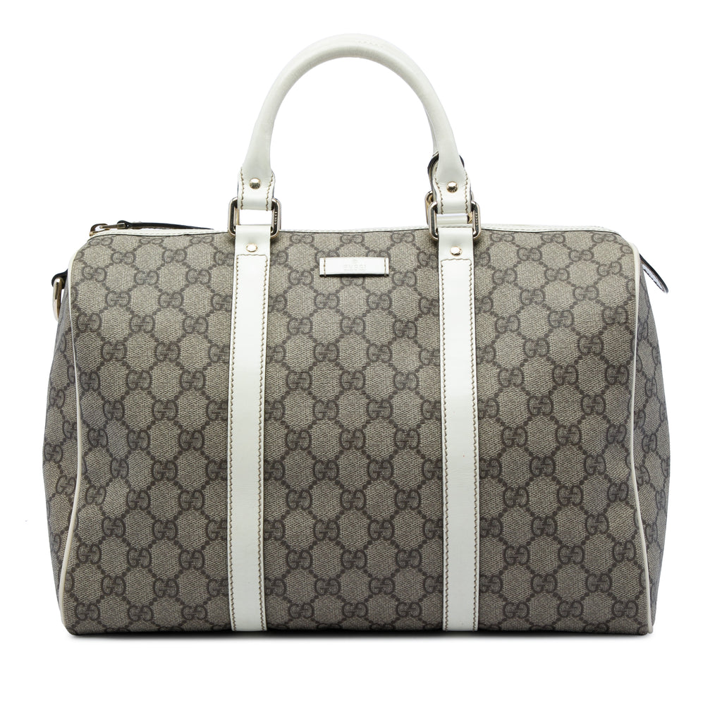 Joy Boston Bag GG Coated Canvas Medium