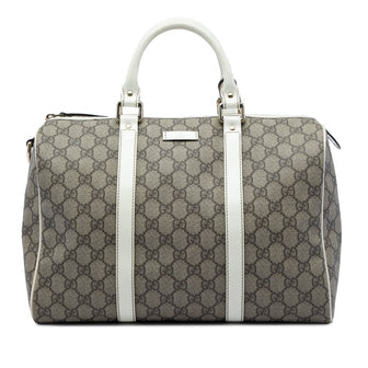 Joy Boston Bag GG Coated Canvas Medium