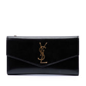 Uptown Chain Wallet Leather