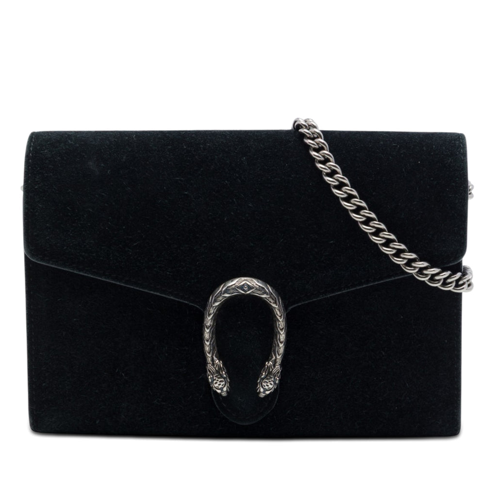 Dionysus Chain Wallet Suede Small