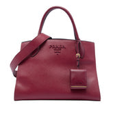 Monochrome Tote Saffiano with City Calf Medium