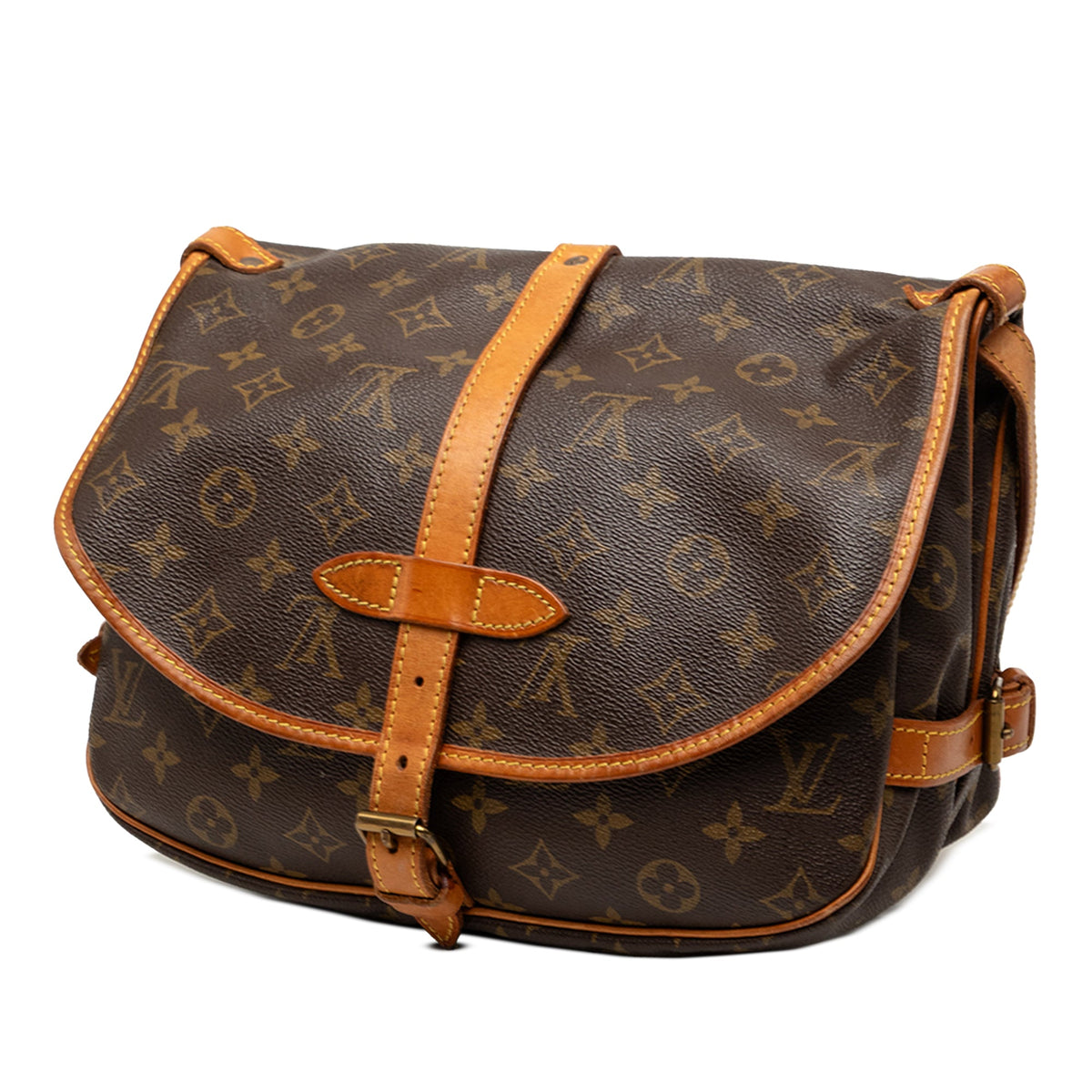 Saumur Handbag Monogram Canvas 30