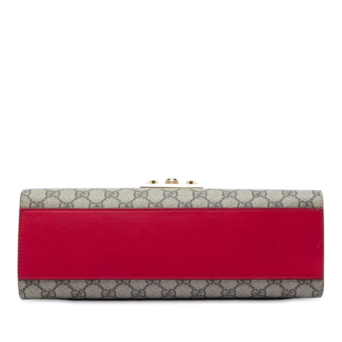Padlock Shoulder Bag GG Coated Canvas and Leather Medium