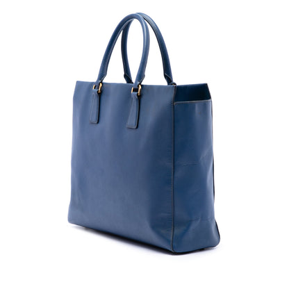 Convertible Open Tote Saffiano Leather Medium