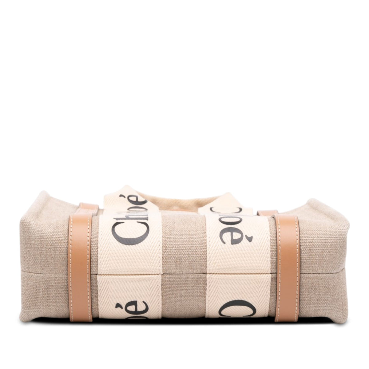 Woody Convertible Tote Canvas with Leather Small