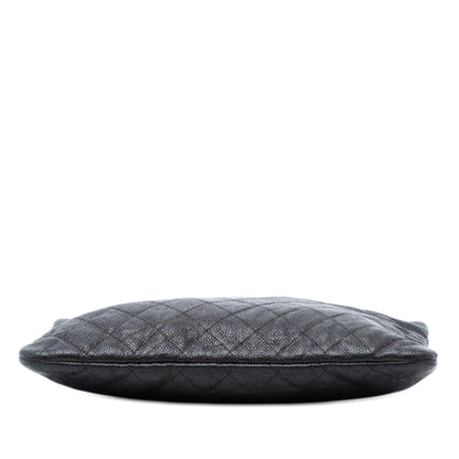 Boy O Case Clutch Quilted Caviar Medium