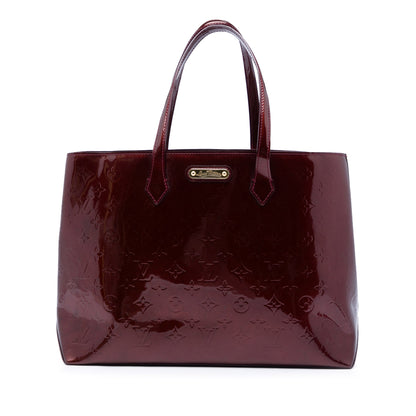 Wilshire Handbag Monogram Vernis MM