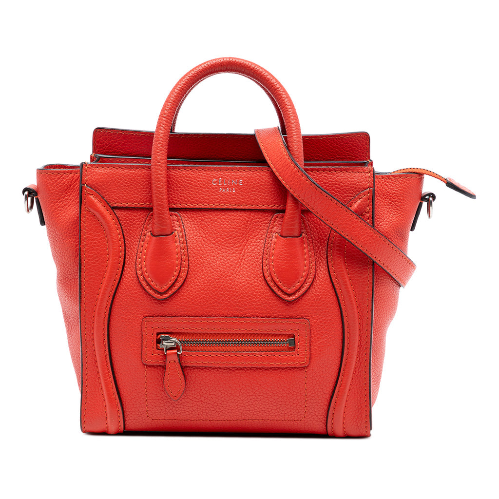 Luggage Bag Grainy Leather Mini