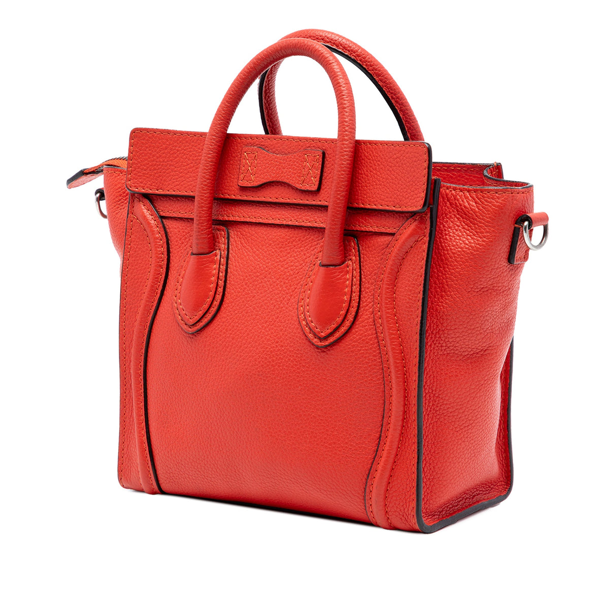Luggage Bag Grainy Leather Mini
