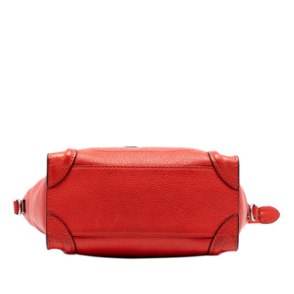 Luggage Bag Grainy Leather Mini