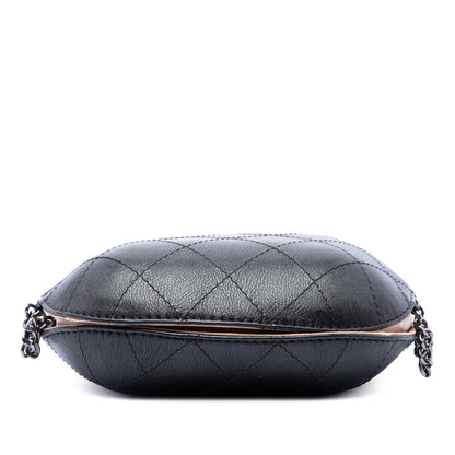 Gabrielle Drawstring Bag Quilted Calfskin Small